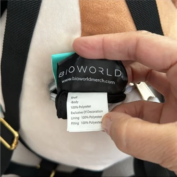 SQUISHMALLOW CAM THE CAT 12" BACKPACK PLUSH TOY NEW WITH TAG - Picture 9 of 11